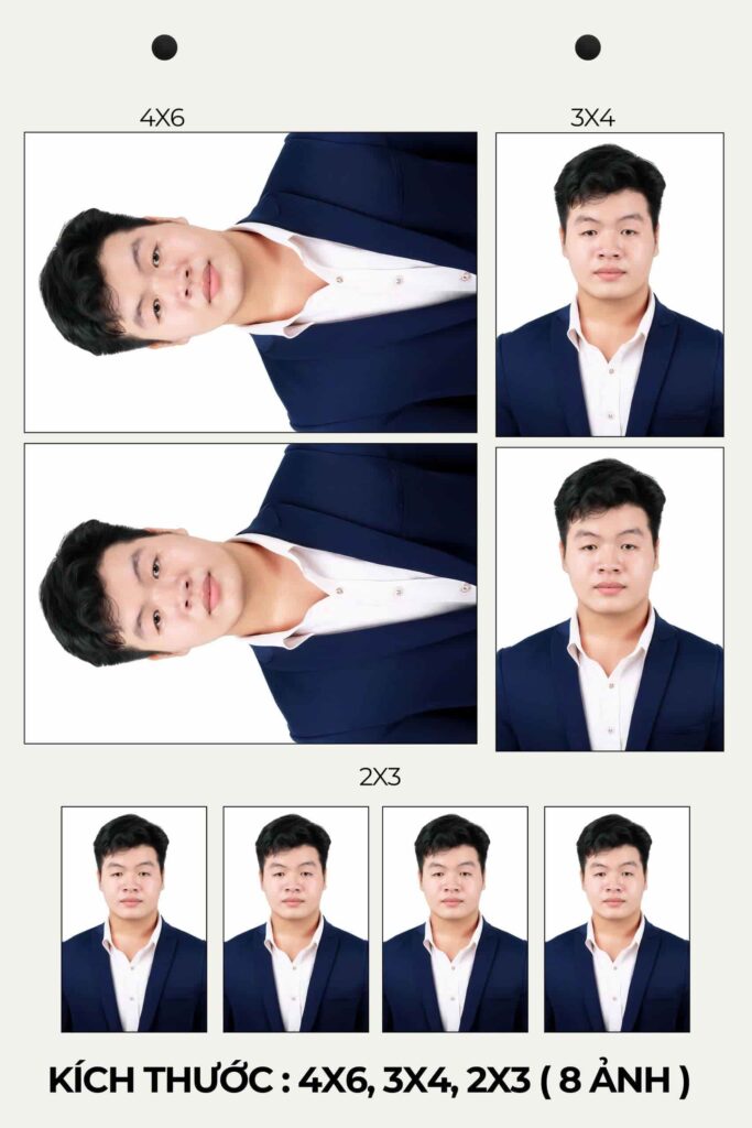 Chụp hình thẻ, chụp hình visa và chụp hình passport cao cấp chuẩn quốc tế | D+ Concept